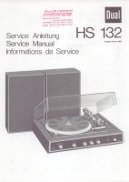 Dual HS-132-Service-Manual 